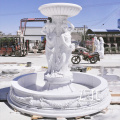 Custom natural stone garden marble fountain statue sculpture